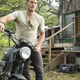 Illustration for article titled Chris Pratts Awesome Motorcycle In iJurassic World/i Is A Triumph Scrambler